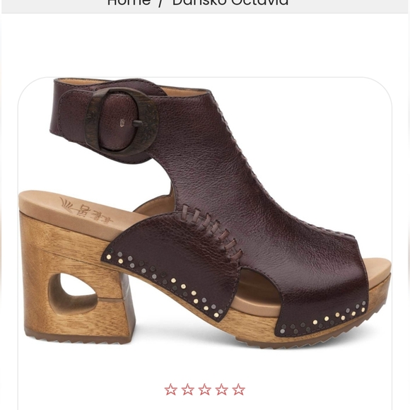 Dansko Shoes - Dansko Olivia Platform Leather Sandals Brazil 9